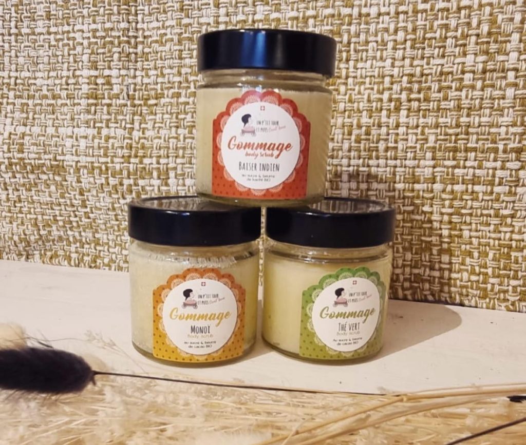 Body scrub naturel au sucre