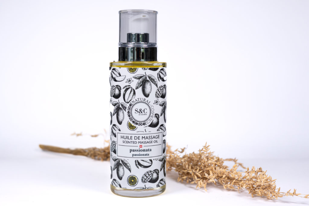 Huile pour le corps naturelle