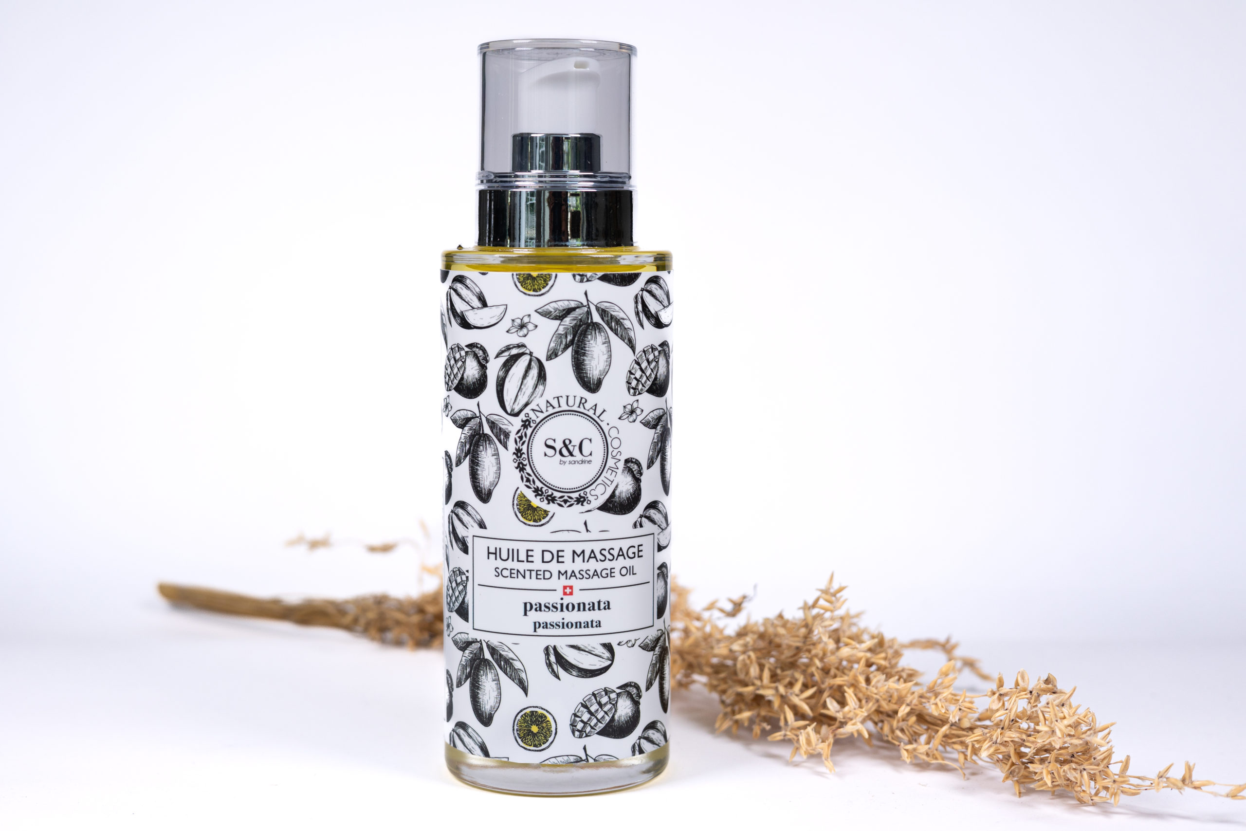 Huile pour le corps naturelle
