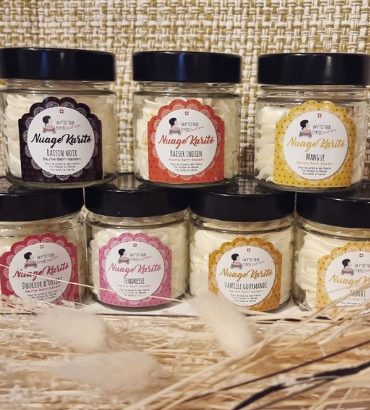 Soin au beurre de karité pour une peau douce